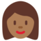 Woman - Medium Black emoji on Twitter
